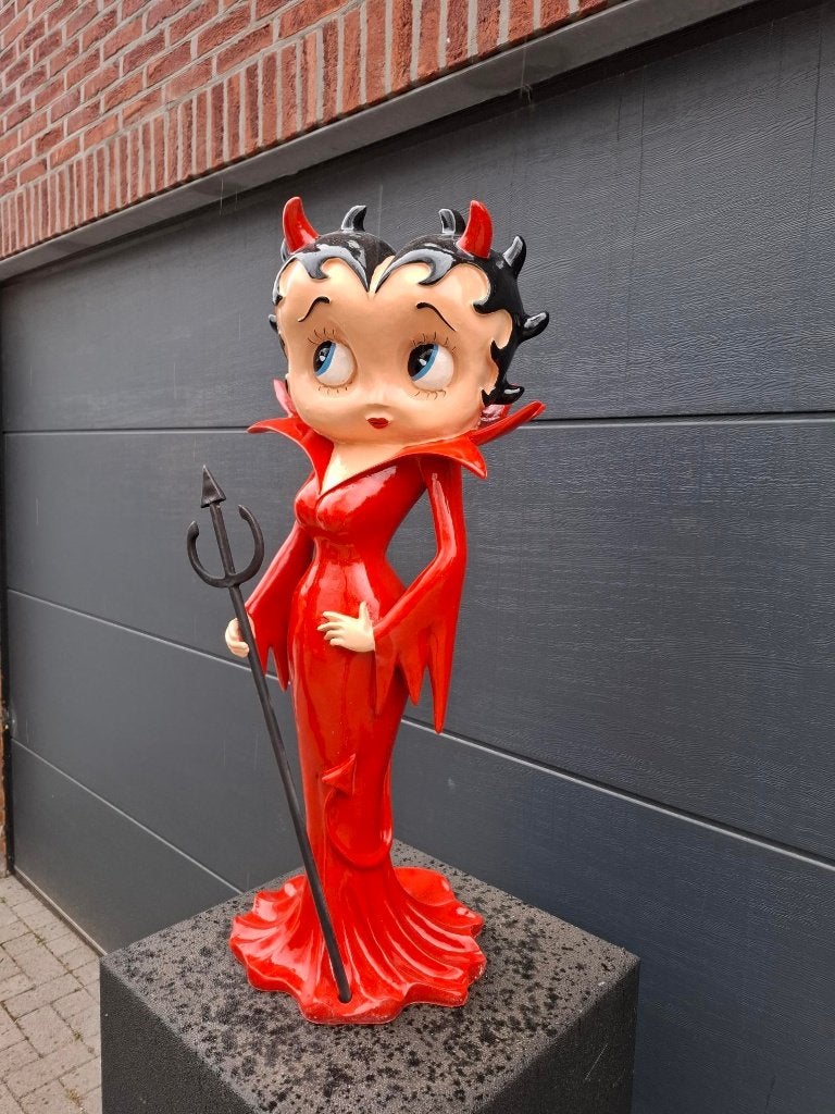 Betty Boop Devil.  93cm., Verzamelen, Beelden en Beeldjes, Ophalen, Nieuw