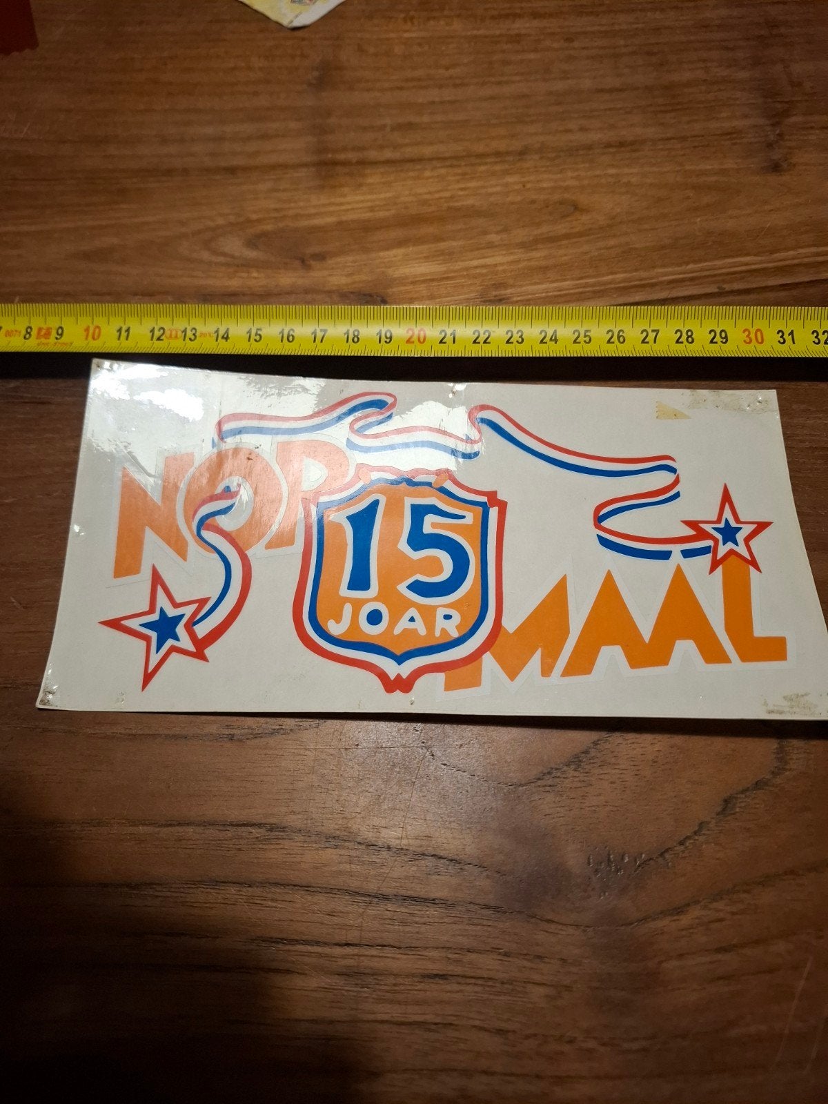 Sticker Normaal, Ophalen of Verzenden, Zo goed als nieuw
