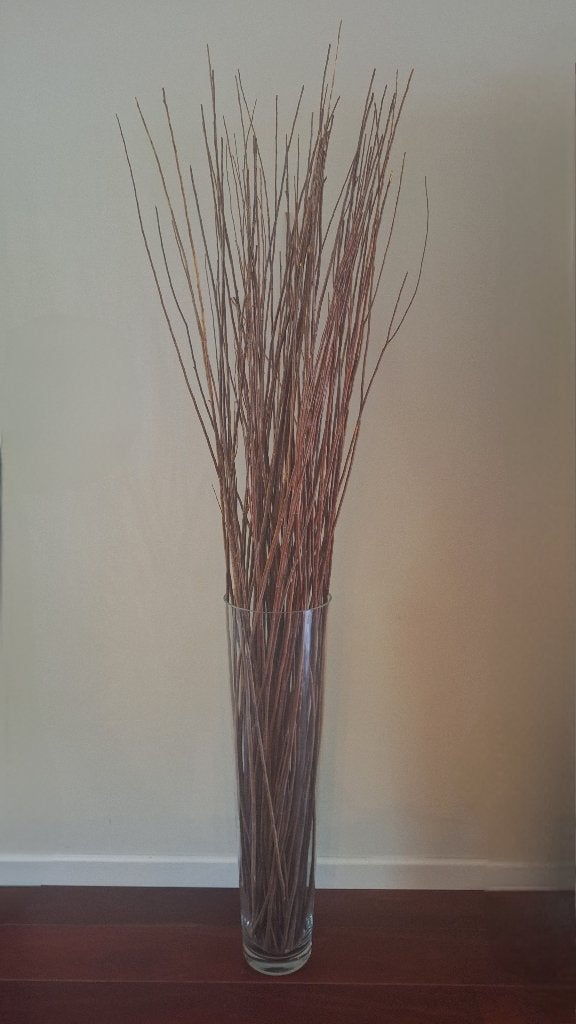 Grote glazen vaas, Ophalen, Overige kleuren, 75 cm of meer, Glas
