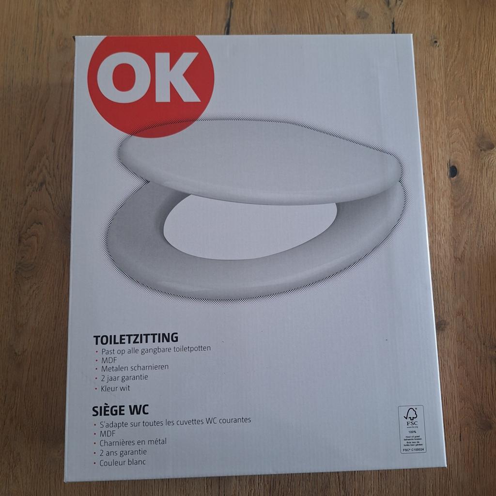OK Toiletzitting - Nieuw in doos, Ophalen of Verzenden, Nieuw, Toilet