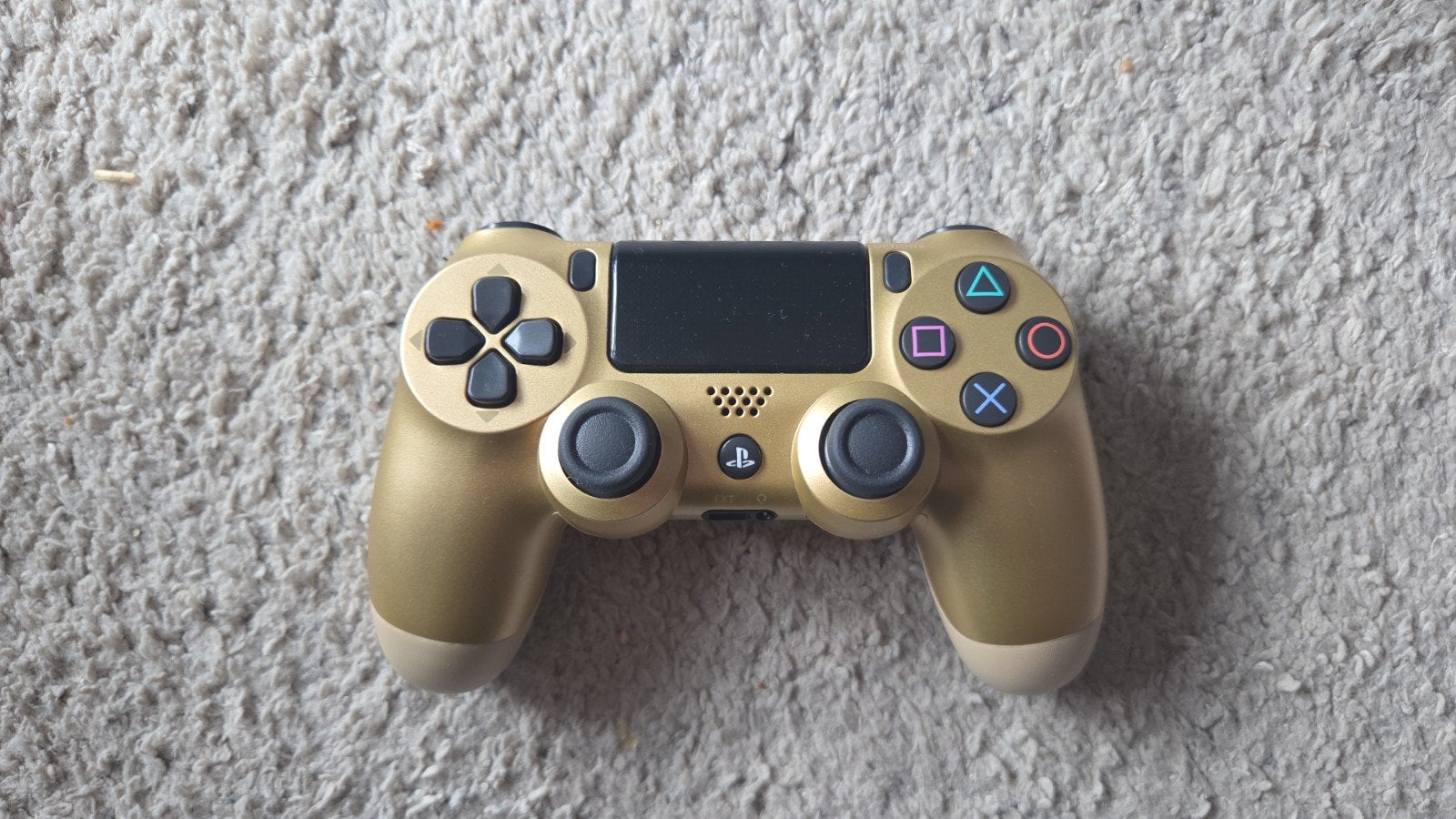 Sony PlayStation 4 Controller - goud, Spelcomputers en Games, Spelcomputers | Sony PlayStation Consoles | Accessoires, Ophalen of Verzenden