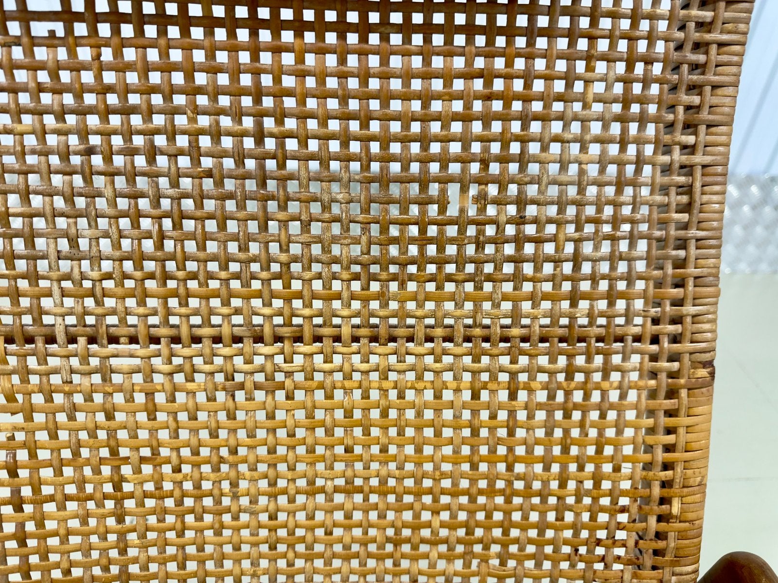 2 vintage Muntendam - Jonkers design Lounge Fauteuils Rotan, Huis en Inrichting, Gebruikt, |, Minder dan 75 cm, Ophalen of Verzenden