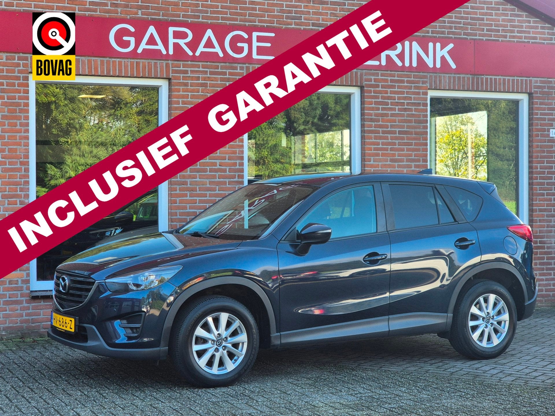 Mazda CX-5 2.0 SkyActiv-G 165 TS+ 2WD 165PK 5drs clima, crui, Auto's, Voorwielaandrijving, Euro 6, 4 cilinders, 1290 kg