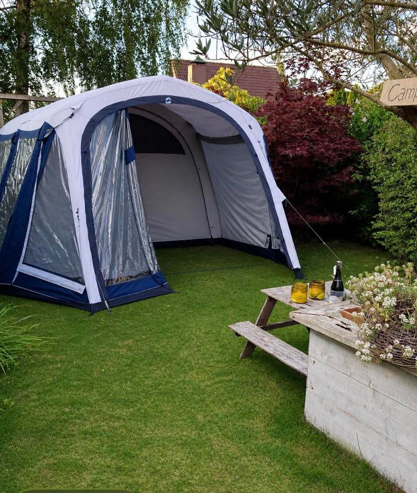 Opblaasbare tent, Outwell Stone Lake 5ATC in nieuwstaat, Caravans en Kamperen, Tenten, Ophalen of Verzenden, Zo goed als nieuw