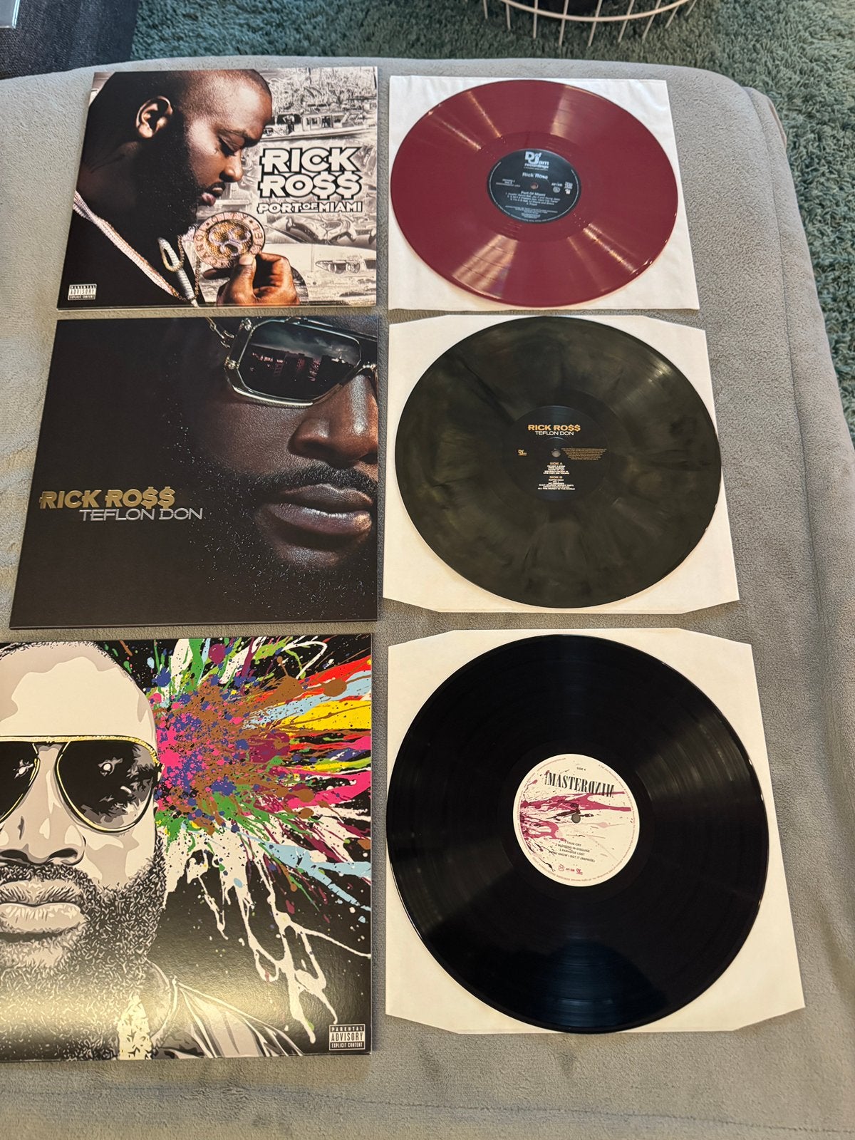 3x Rick Ross Vinyl, Ophalen of Verzenden, Zo goed als nieuw