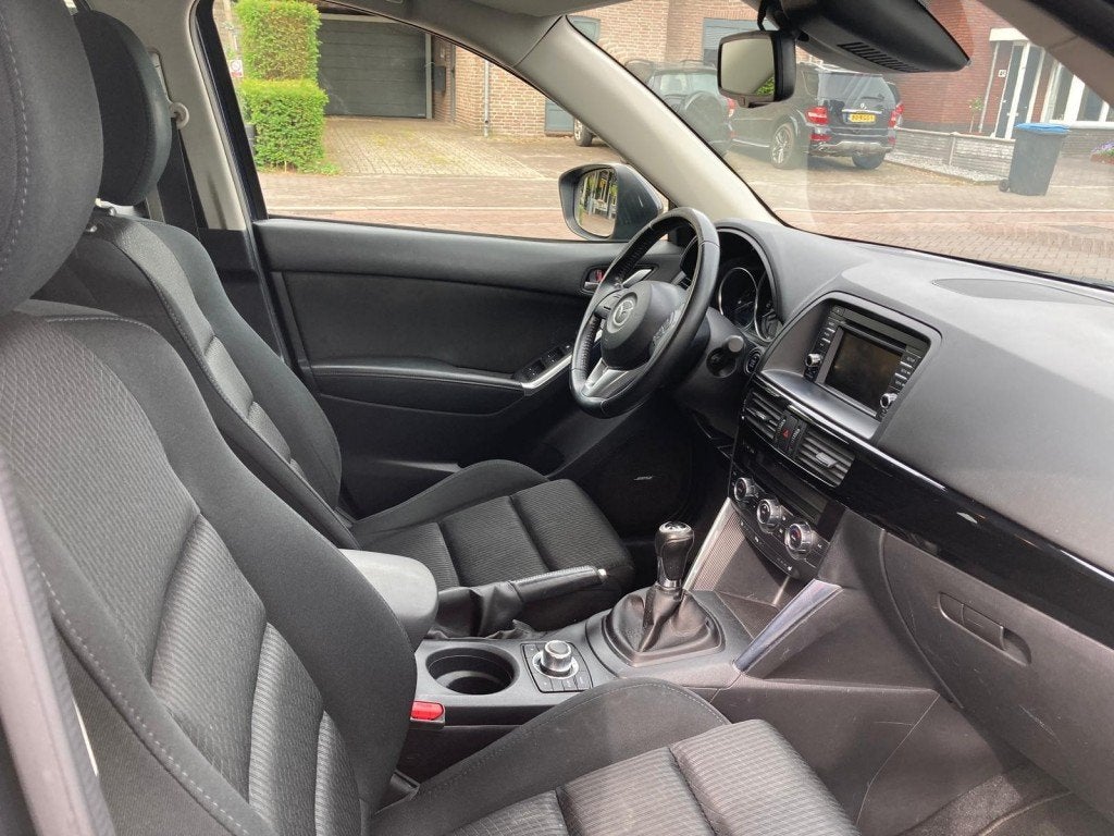 Mazda CX-5 2.0 LIMITED ED. 2WD / AIRCO-ECC / PDC / NAVI / CR, Auto's, Voorwielaandrijving, 1295 kg, 4 cilinders, Blauw