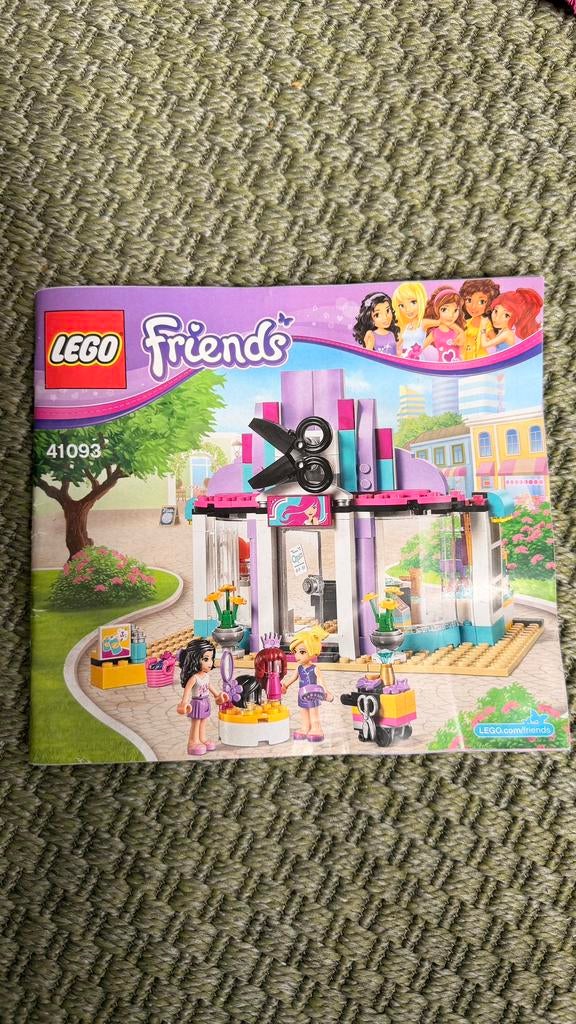 Lego Friends kapsalon nr 41093, Ophalen of Verzenden, Zo goed als nieuw