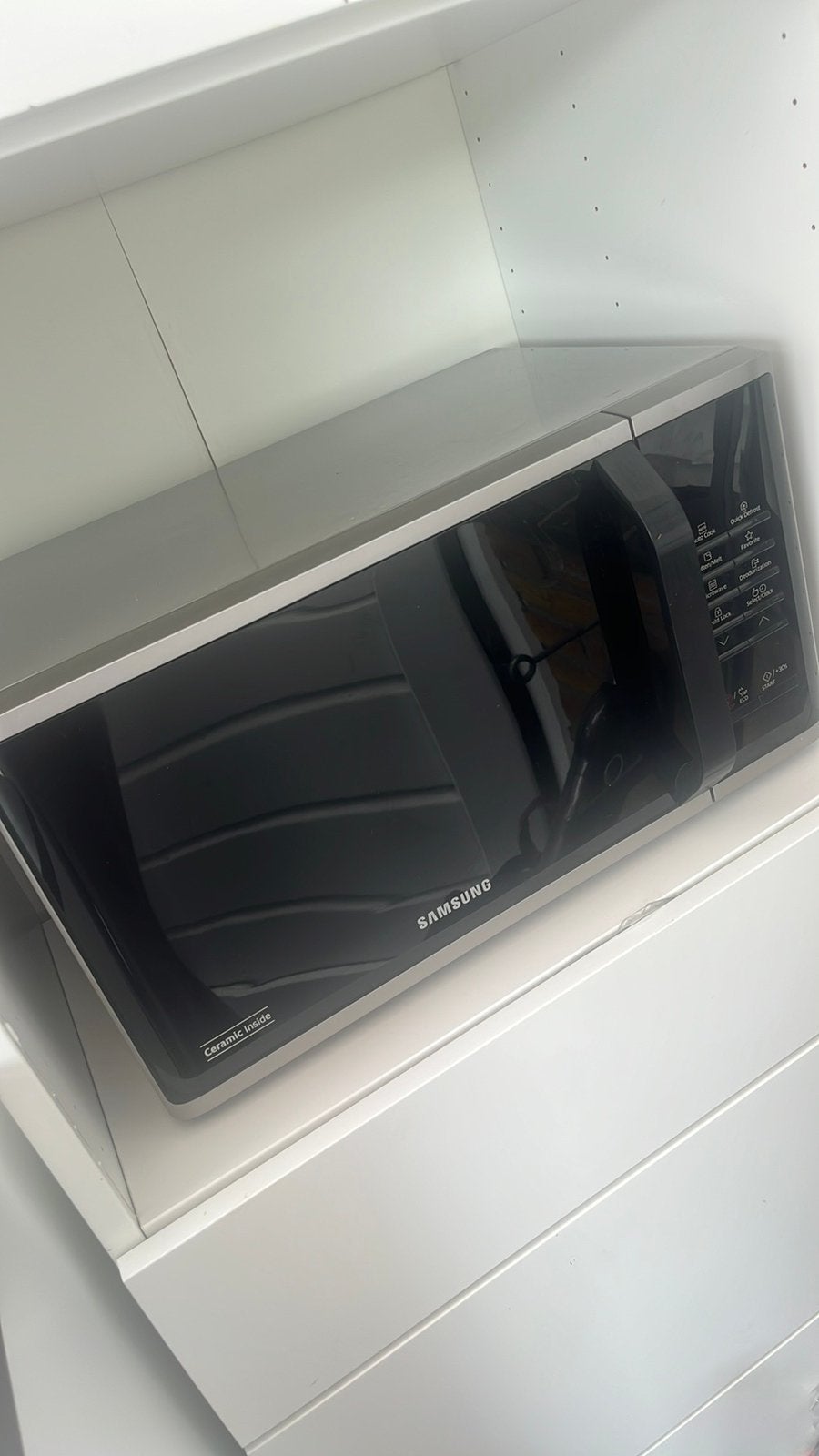 Samsung magnetron, Witgoed en Apparatuur, Vriezers en Diepvrieskisten, Ophalen, Zo goed als nieuw, Minder dan 60 cm