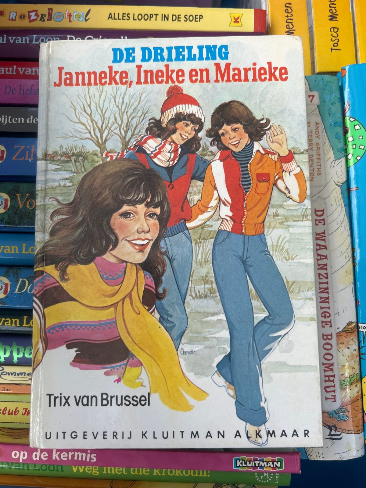 De Drieling: Janneke, Ineke en Marieke - Trix van Brussel, Ophalen of Verzenden, Gelezen, Fictie