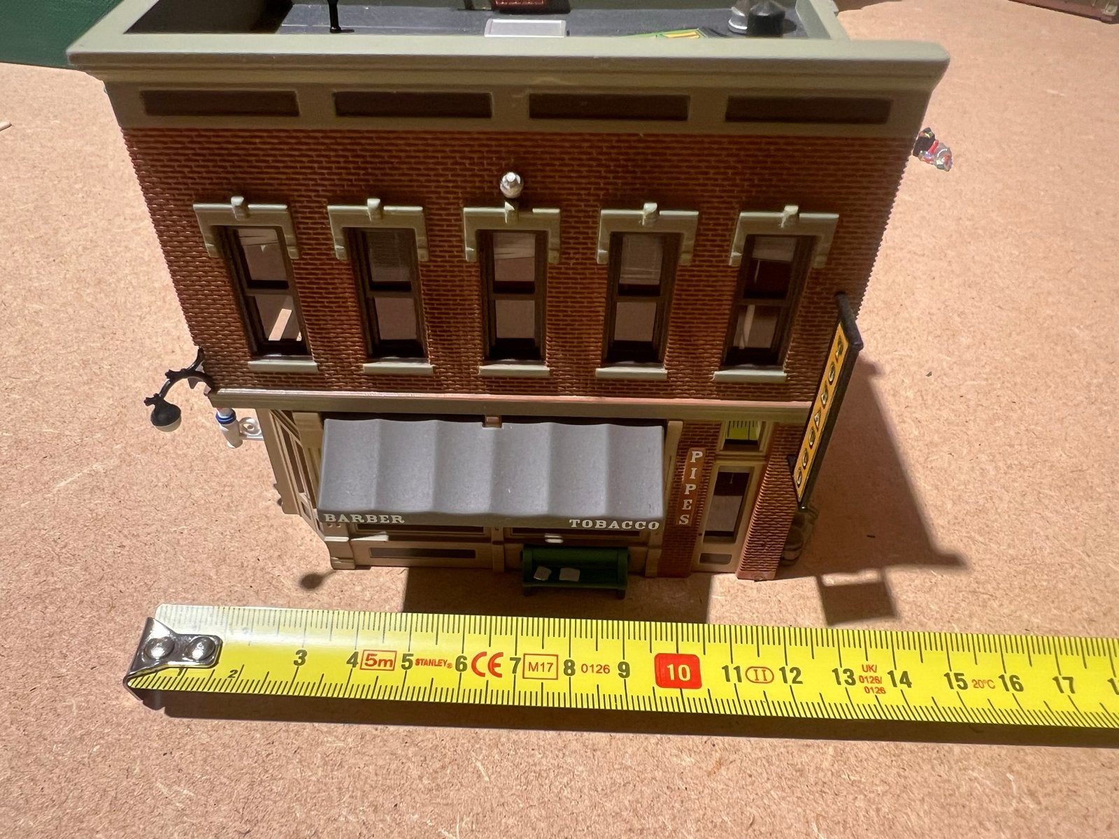 15x HO 1:87 huisjes - modelbouw gebouwen, Overige merken, Gebruikt, Gelijkstroom of Wisselstroom, Brug, Tunnel of Gebouw