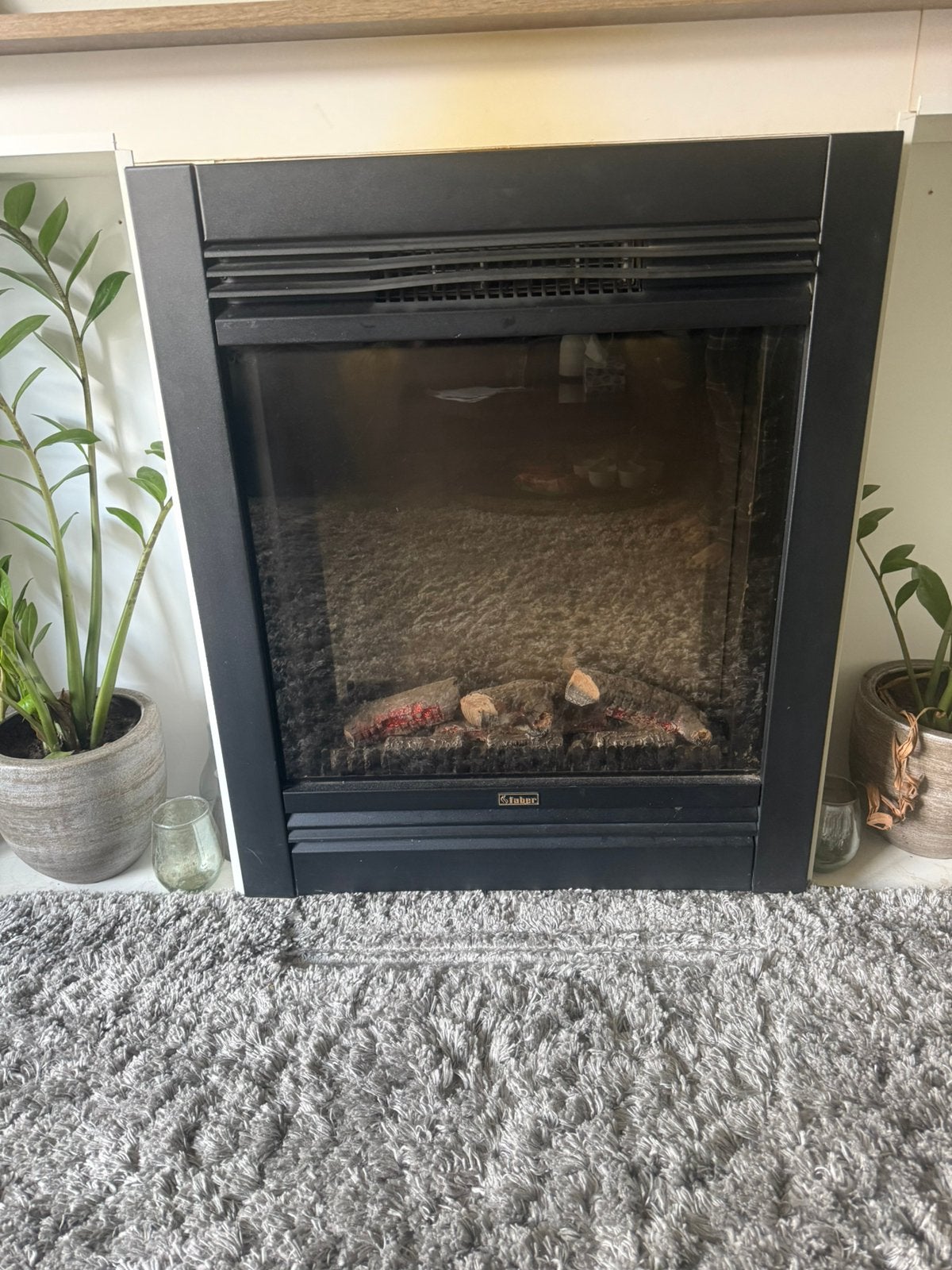 Heteluchtverwarming haard, Huis en Inrichting, Haarden, Ophalen