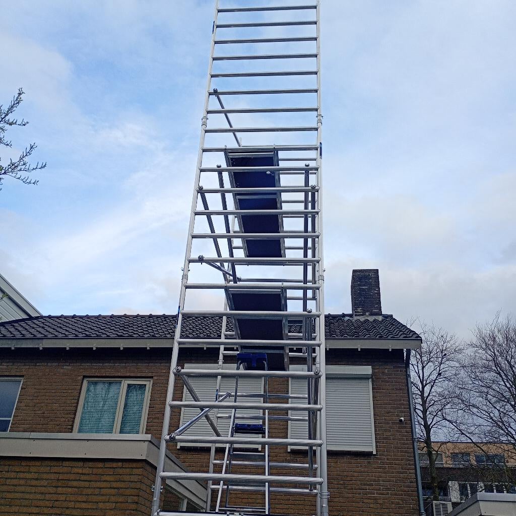 Rolsteiger verhuur tot 10,20 meter hoogte, Verzenden, Nieuw, Rolsteiger of Kamersteiger, 5 meter of hoger