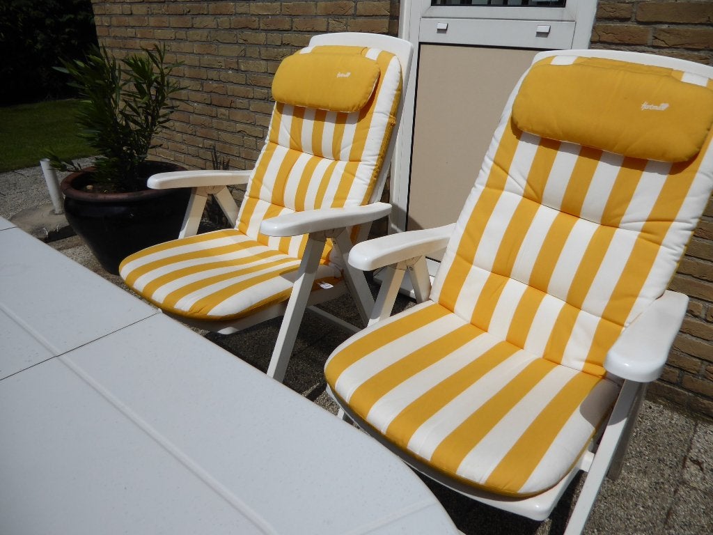 Kussens, Ophalen, Zo goed als nieuw, Tuinset, Overige materialen