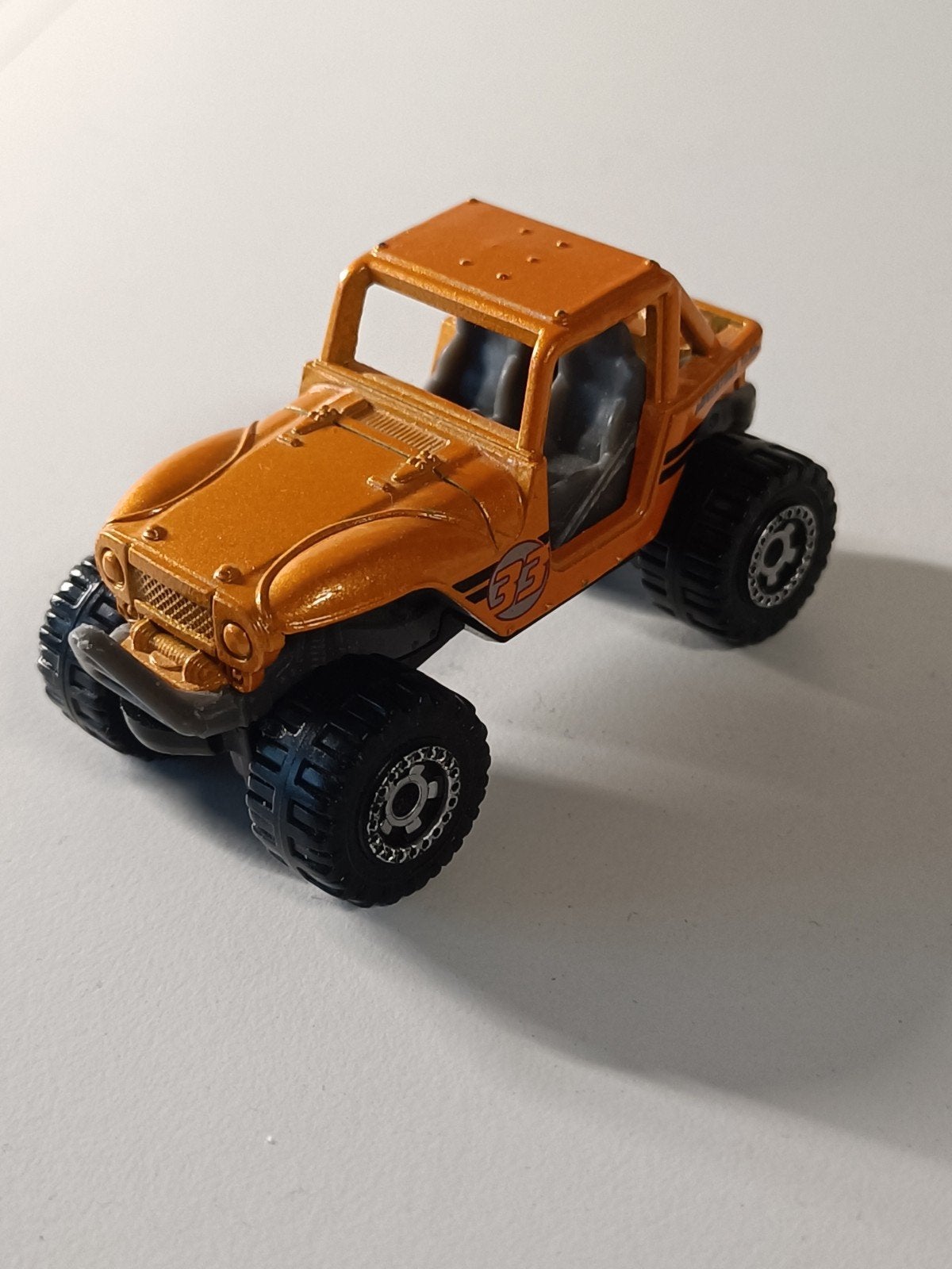 Matchbox Adventure Team Buggy - Oranje Speelgoedauto, Ophalen of Verzenden, Gebruikt