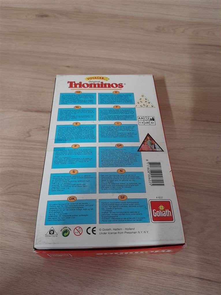 Triominos Voyager original - s3668, Verzenden, Zo goed als nieuw