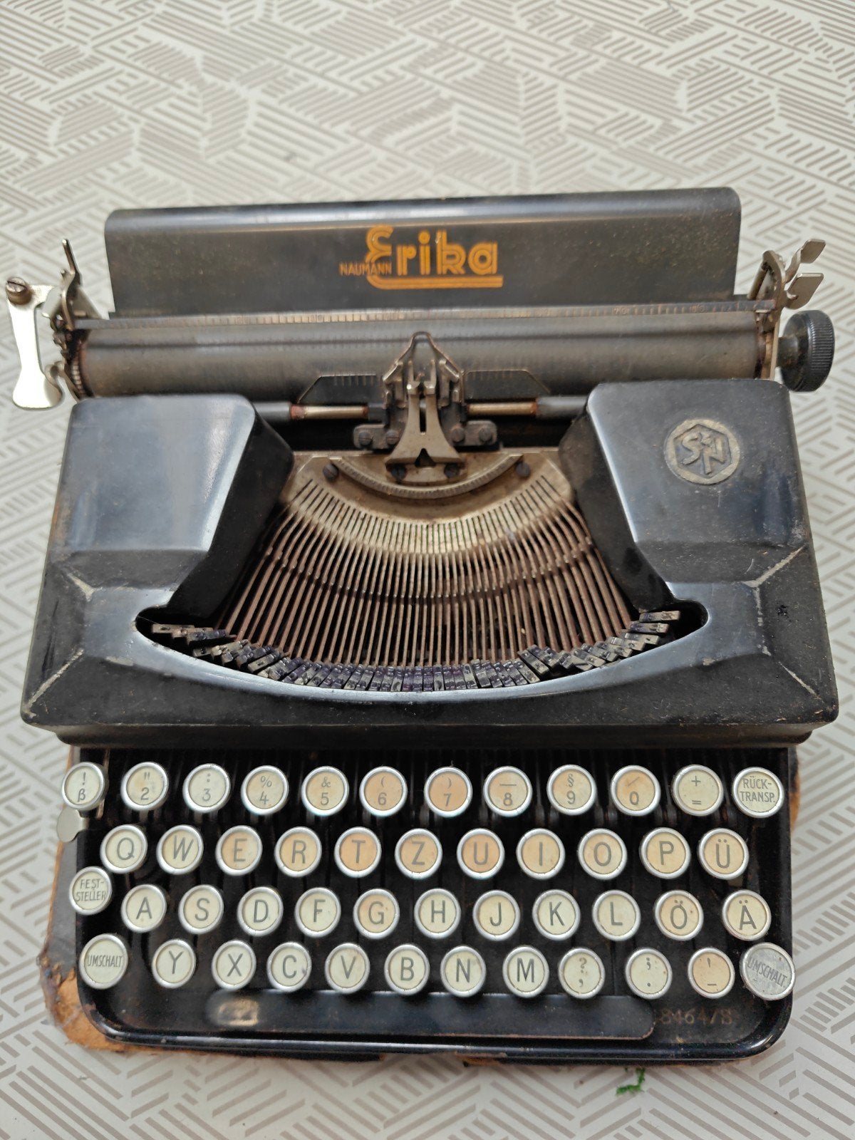 Typemachine ERIKA, Ophalen of Verzenden