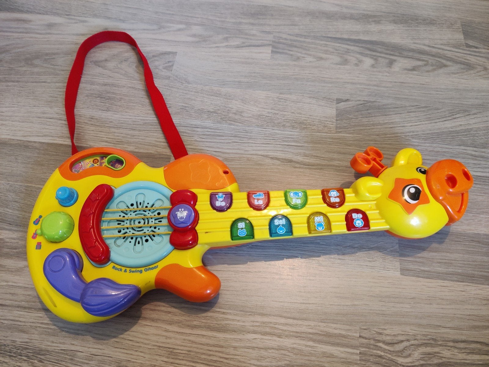 Vrolijke VTech Rock & Swing Gitaar, Ophalen, Gebruikt, Overige typen, Met geluid