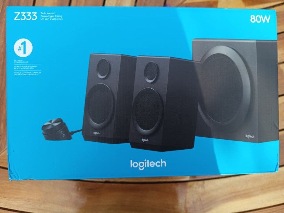 Logitech Z333 2.1 Luidsprekerset - Nieuw in doos, Computers en Software, Ophalen of Verzenden, Nieuw, Audiokanaal 2.1, Logitech