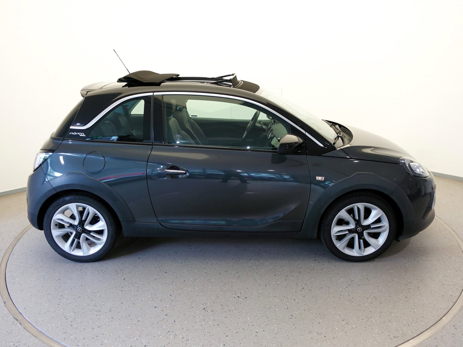 Opel ADAM ROCKS 1.0i Turbo 90pk Cabriotop 65dkm! AC+ECC|Carp, Auto's, 12 maanden, ADAM, 1041 kg, 4 stoelen