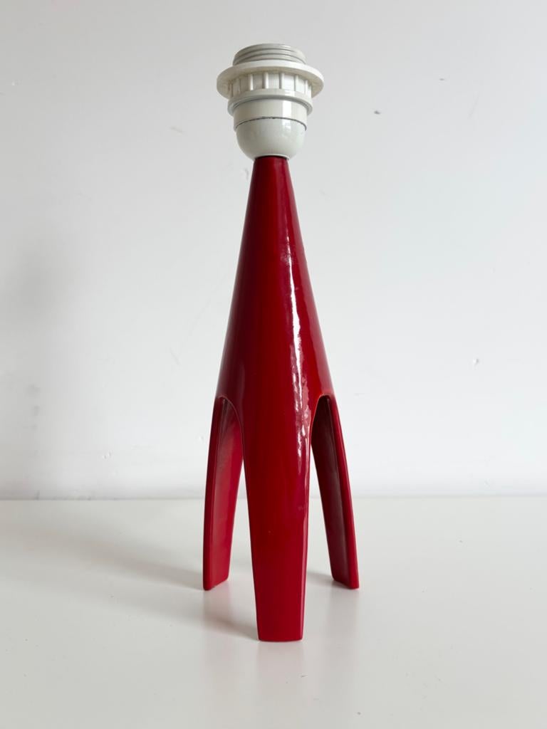 Deens vintage design tafellamp, Voss Belysning, jaren 50, Ophalen of Verzenden