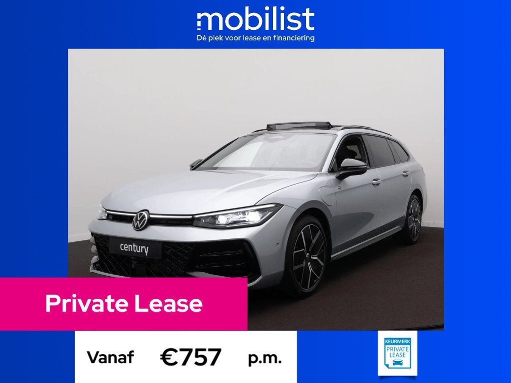 Volkswagen Passat Variant R-Line Edition 1.5 eHybrid 150 kW, Dealer onderhouden, 1498 cc, Nieuw, Zilver of Grijs