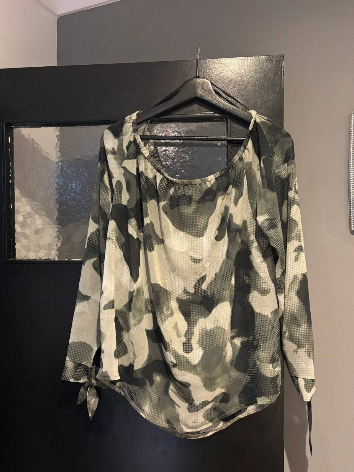 Geisha off shoulder blouse maat 42, Ophalen of Verzenden, Zo goed als nieuw, Maat 42/44 (L), Groen