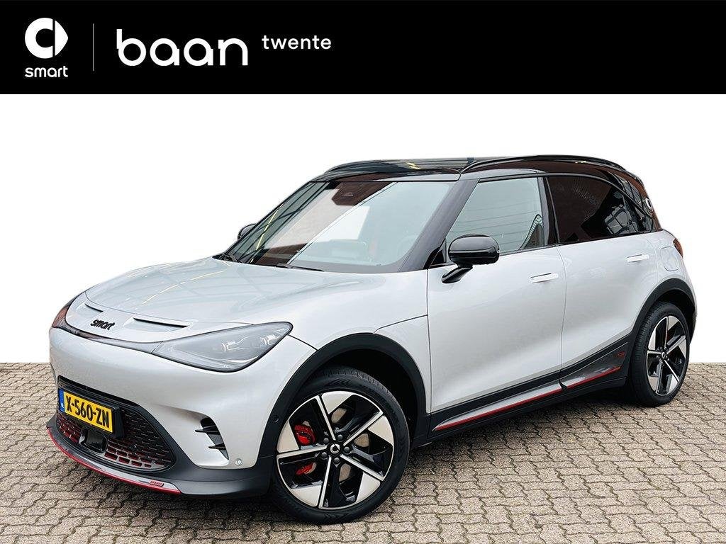 smart #1 BRABUS 66 kWh Direct leverbaar, Auto's, Automaat, 12 maanden, Gebruikt, Alcantara