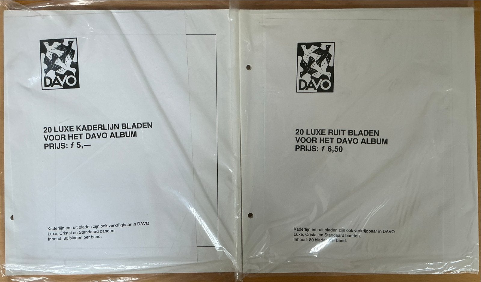 DAVO Luxe Kaders en Ruit Bladen voor Postzegelalbums, Ophalen of Verzenden, Na 1940, Postfris