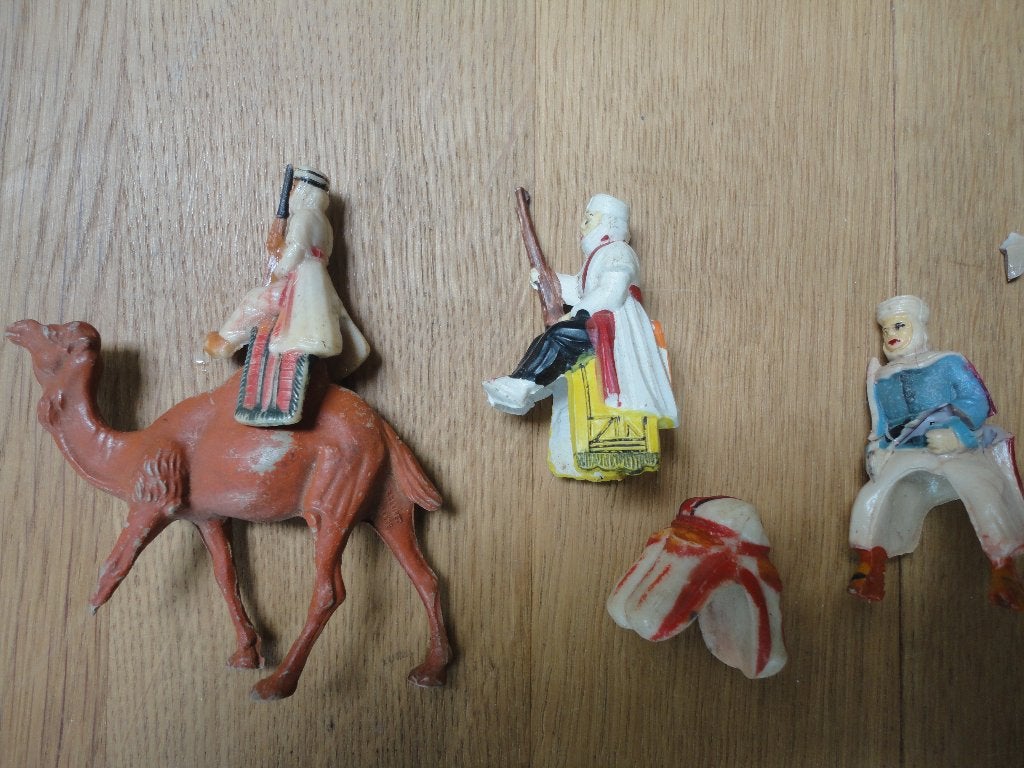 poppetjes kameelruiters, Verzamelen, Ophalen of Verzenden, Gebruikt