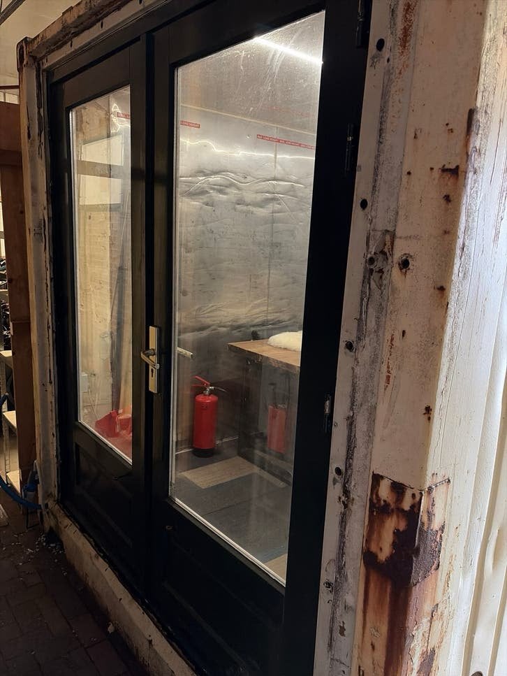 Geïsoleerde Container Woning/Tiny House met Voorzieningen, Ophalen