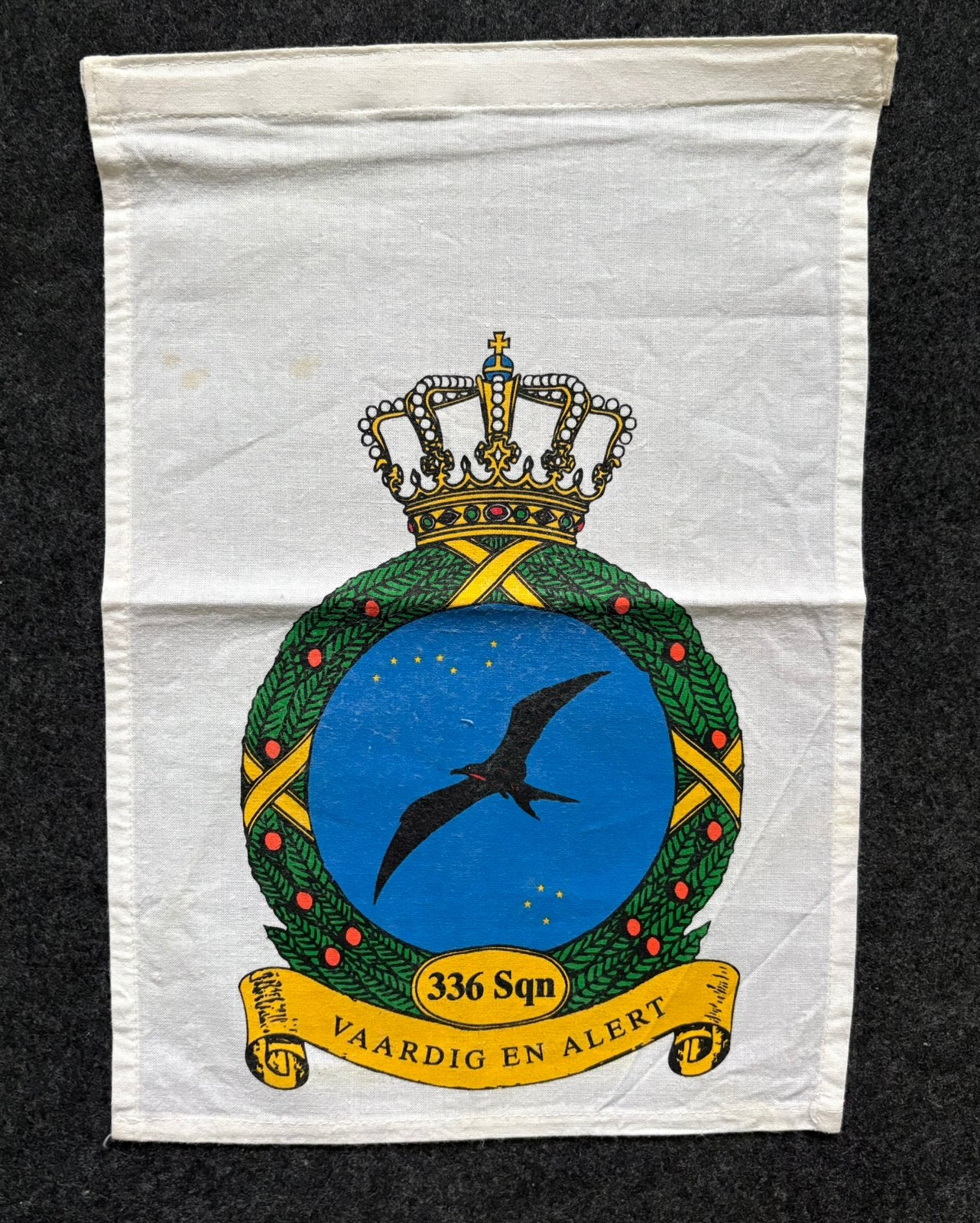 336 SQN C-130 stoel beschermers, Verzamelen, Militaria | Algemeen, Ophalen of Verzenden, Luchtmacht, Nederland, Embleem of Badge