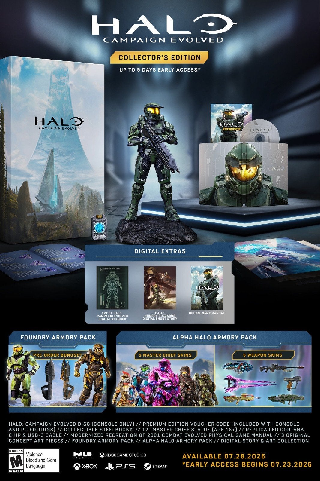 Halo Campaign Evolved Collector's Edition (Steam), Ophalen, Online, Vanaf 18 jaar, Shooter