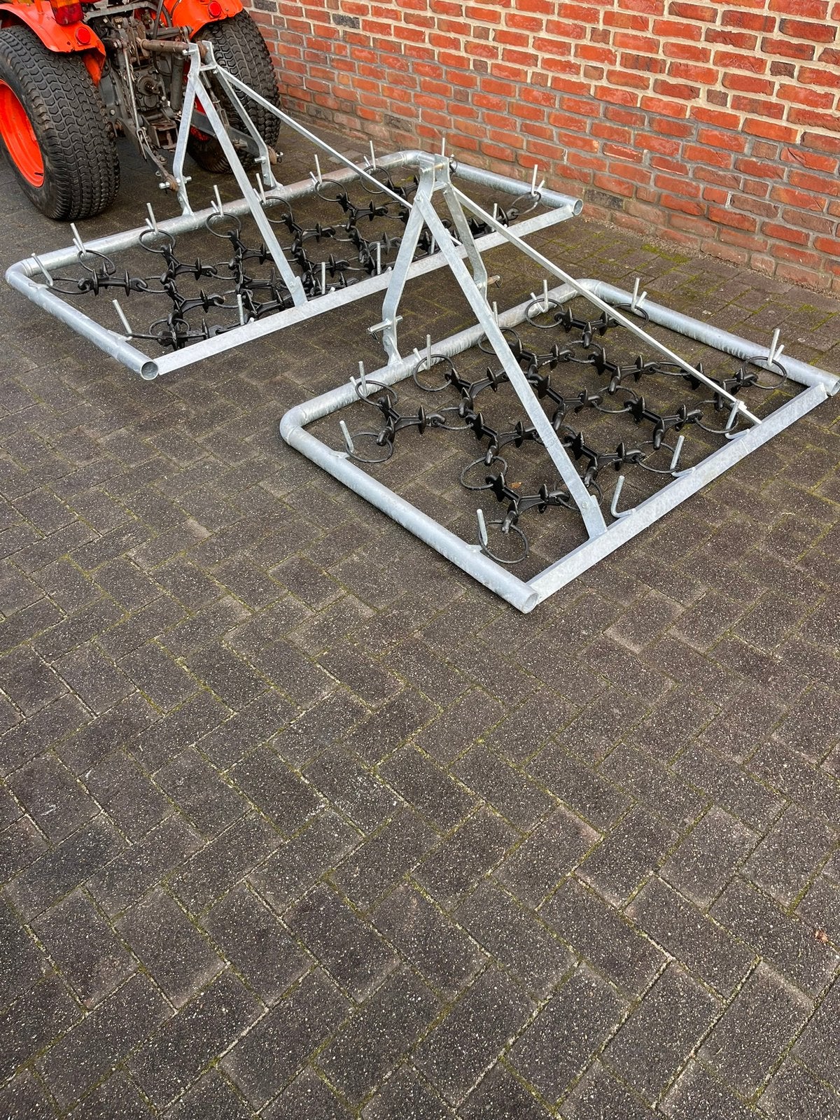 Weidesleep Weide-eg Gegalvaniseerd minitractor, Ophalen of Verzenden, Nieuw