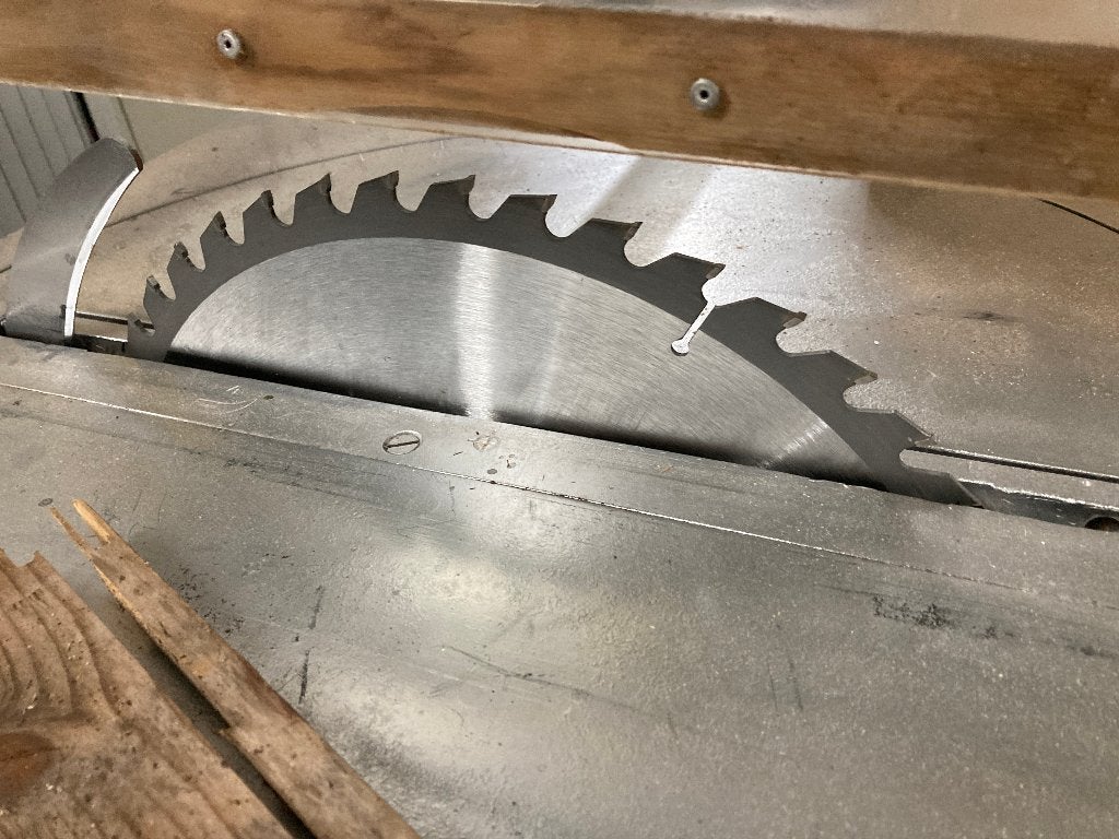 gjerde zaagtafel bouwzaag 380 volt, Doe-het-zelf en Verbouw, Ophalen, Cirkelzaag, 70 mm of meer, Zo goed als nieuw