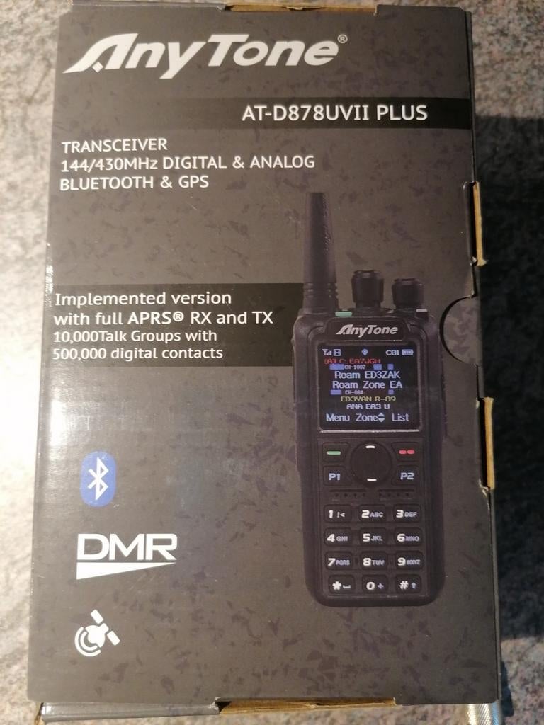 Anytone AT-D878UV2PLUS, Telecommunicatie, Ophalen, 15 km of meer