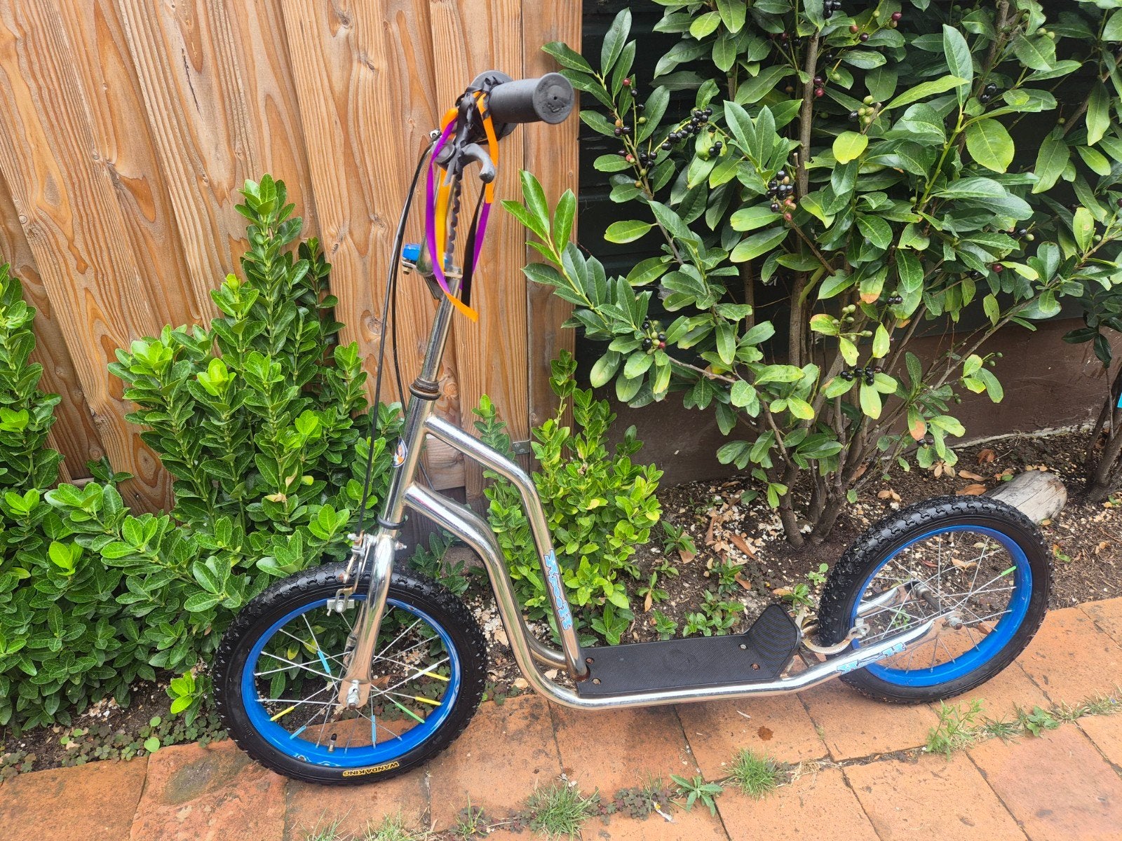kinder autoped / step met luchtbanden, Fietsen en Brommers, Steps, Ophalen, Gewone step