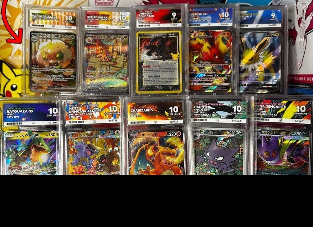 ‼️Gezocht‼️Graded Pokémon Kaarten (Geen Psa), Hobby en Vrije tijd, Ophalen of Verzenden, Zo goed als nieuw