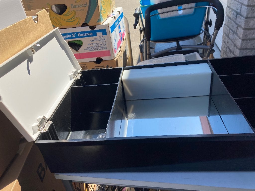 Spiegelkast, Ophalen, Spiegelkast, 50 tot 100 cm, Zo goed als nieuw