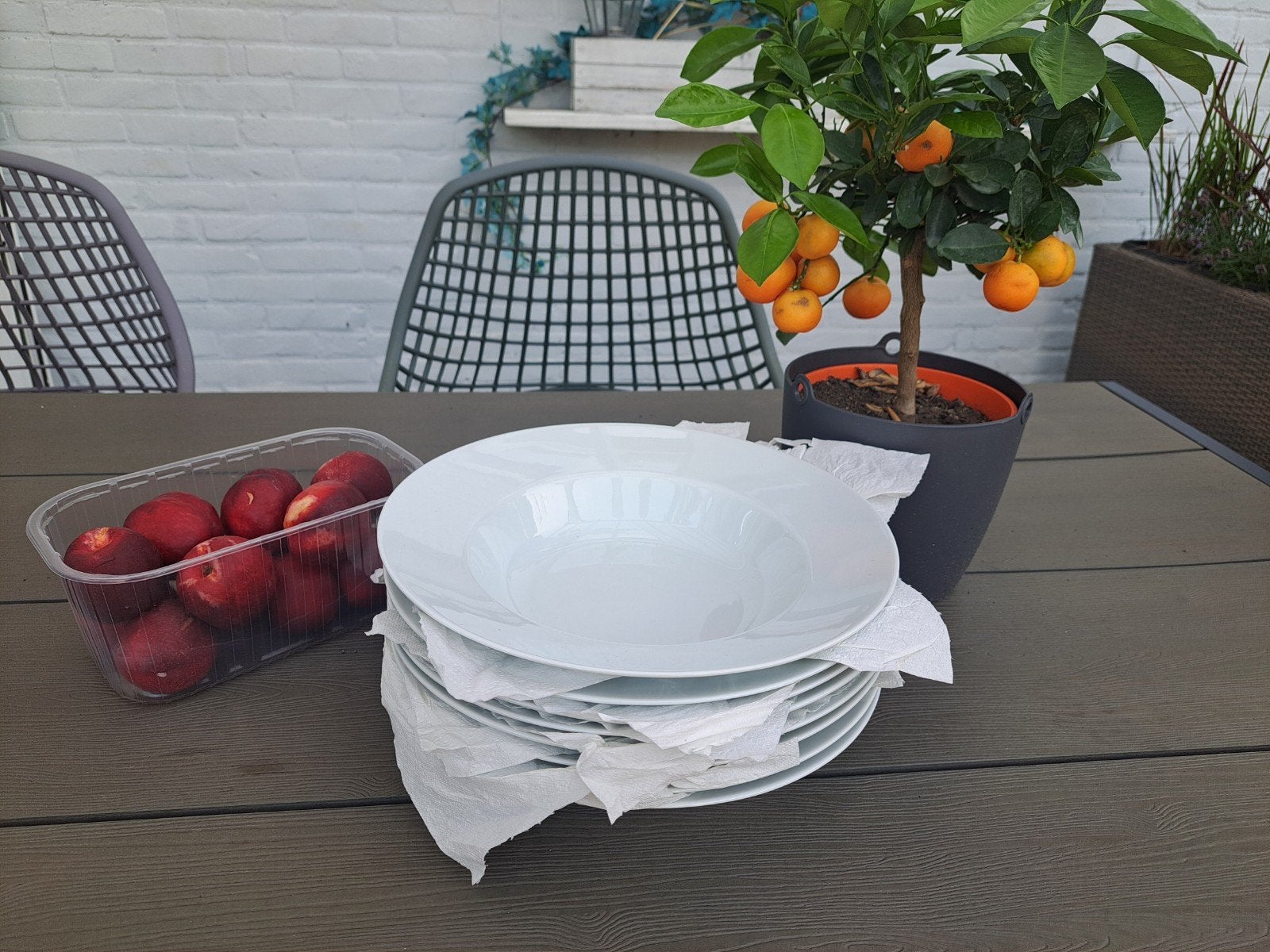IKEA 365 Grande Luxe Pasta Borden - 8 stuks, 30 cm, Huis en Inrichting, Keuken | Servies, Ophalen