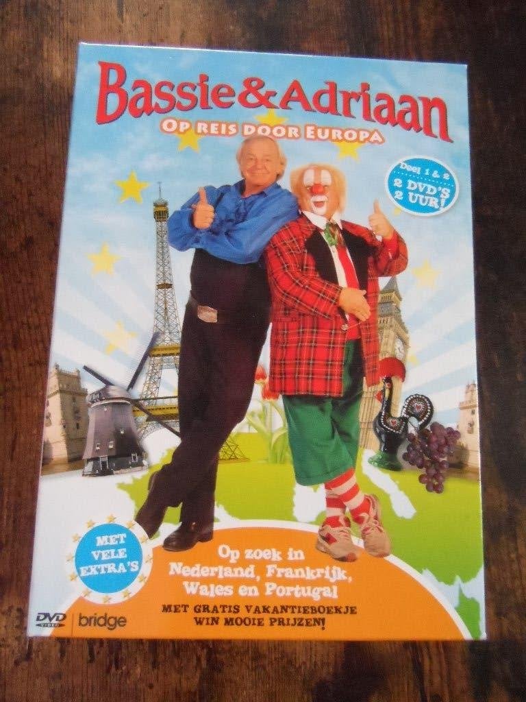 DVD Box Bassie & Adriaan, Avontuur, Alle leeftijden, Ophalen of Verzenden, Zo goed als nieuw