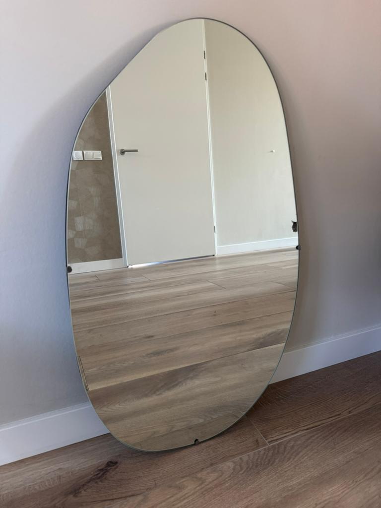 H&M Home asymmetrische spiegel, Ophalen, Minder dan 50 cm, Zo goed als nieuw, Minder dan 100 cm