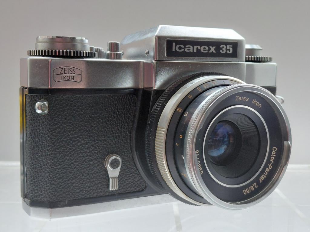 Zeiss Ikon met Icarex 35 met 50 mm Zeiss lens, Ophalen of Verzenden, 1960 tot 1980, Lens of Lenzen