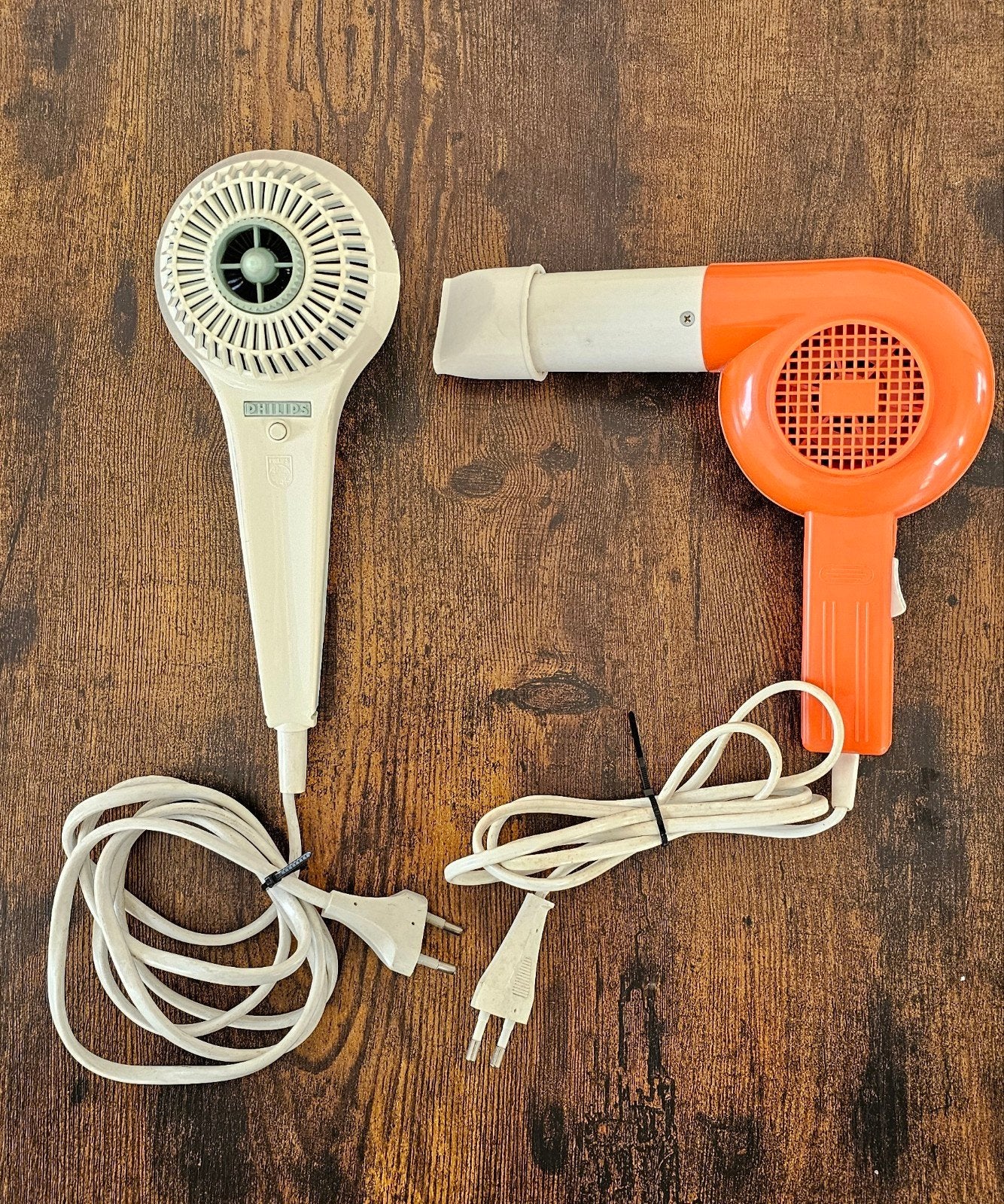Vintage haardrogers: Philips en Kalorik, Ophalen of Verzenden, Gebruikt, Haarverzorging