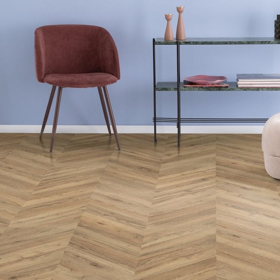 Egger Dark Rillington Eik Hongaarse Punt, 75 m² of meer, Beige, Nieuw, Ophalen of Verzenden