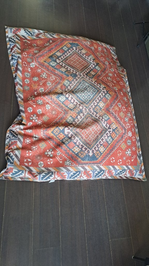 Zit zak, Ophalen, Zo goed als nieuw, Oranje, Zitzak