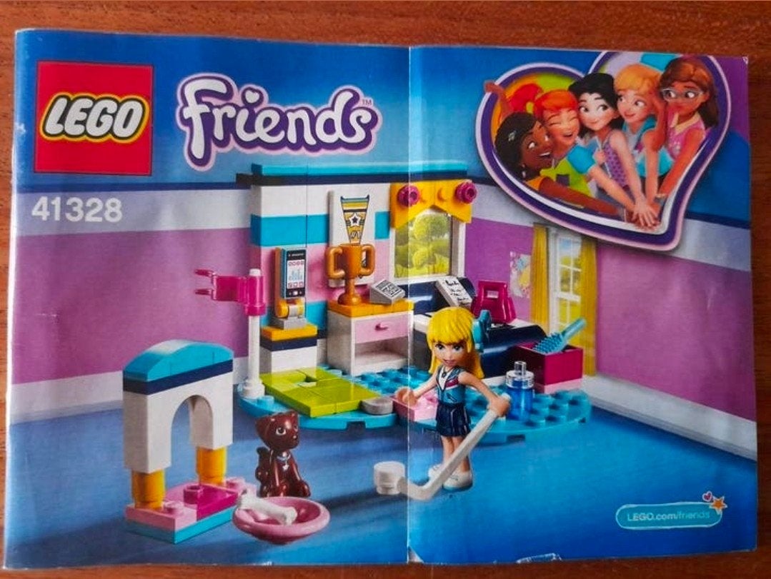 Lego Friends 41328 Stephanies slaapkamer (hockeymeisje), Lego, Friends, Ophalen of Verzenden, Complete set