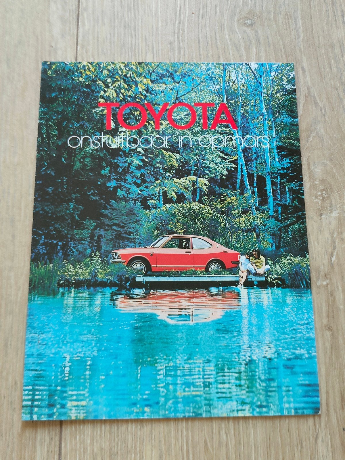 Autofolder Toyota (o.a, Corolla, 1000, 1200, Celica, Ophalen of Verzenden, Zo goed als nieuw, Toyota