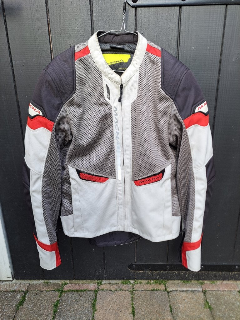 Motorjas Macna doorwaaijas, zomerjas, Motoren, Ophalen of Verzenden, Tweedehands, Jas | textiel