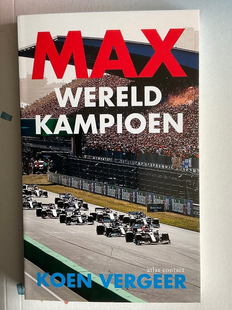 Max wereldkampioen, Ophalen of Verzenden, Nieuw, Overige sporten