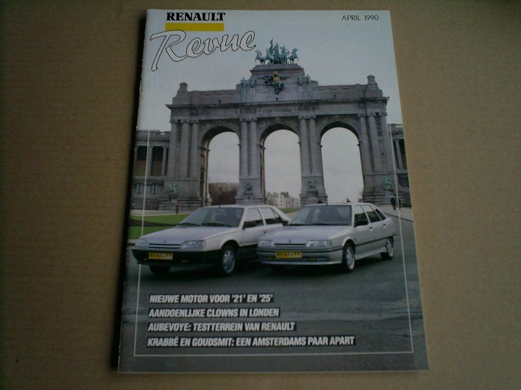 Renault Revue Magazine o.a. 21 / 25 / F-1 / 21 Turbo, Ophalen of Verzenden, Zo goed als nieuw, Renault